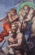 Michelangelo Buonarroti Last Judgment painting